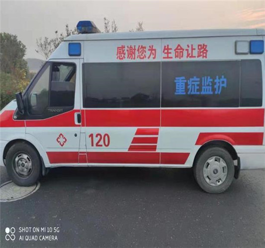 开平救护车出租服务案例3